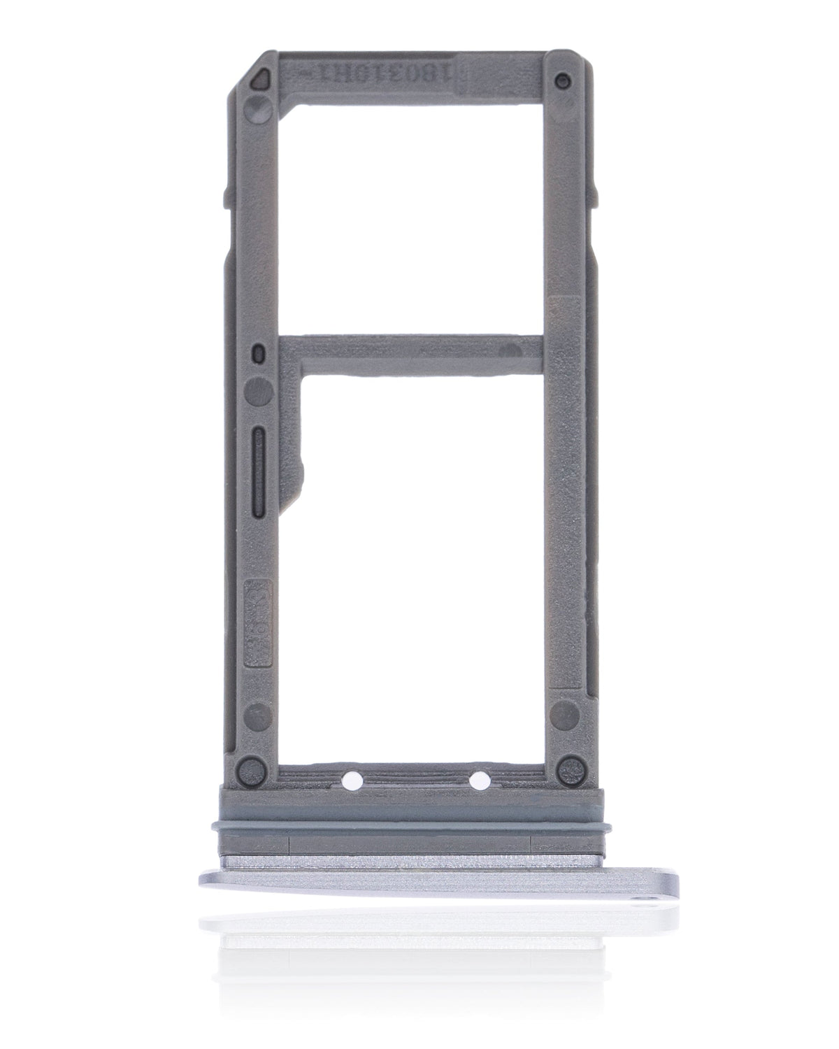 Dual Sim Card Tray Replacement Compatible For Samsung Galaxy S7 (Black Onyx)