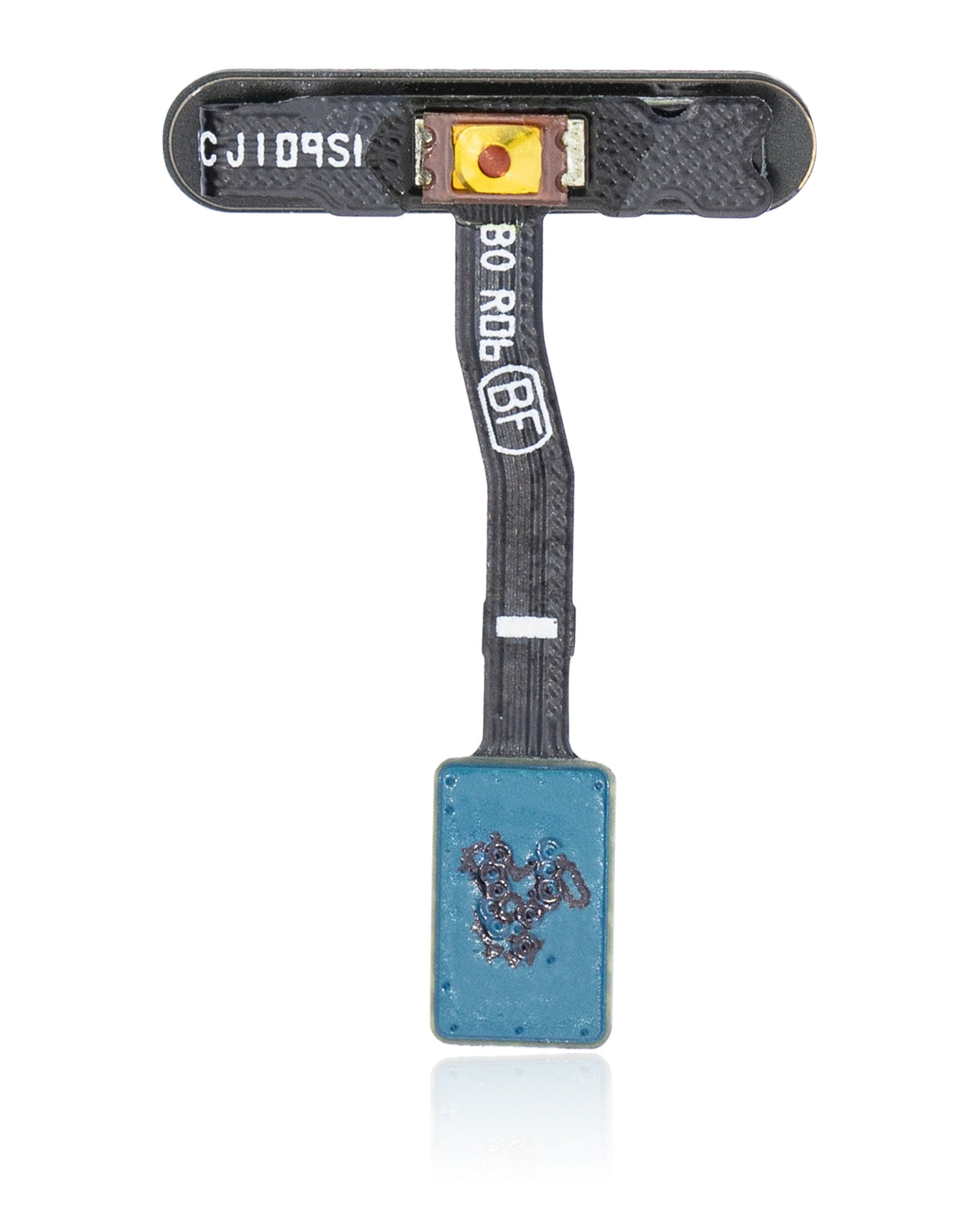 Replacement Power & Fingerprint Reader With Flex Cable Compatible For Samsung Galaxy S10E (Flamingo Pink)