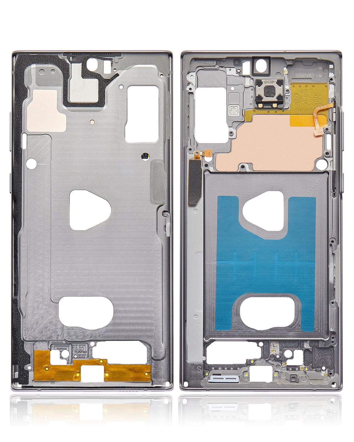 Mid-Frame Housing Compatible For Samsung Galaxy Note 10 Plus Replacement (Aura Black)