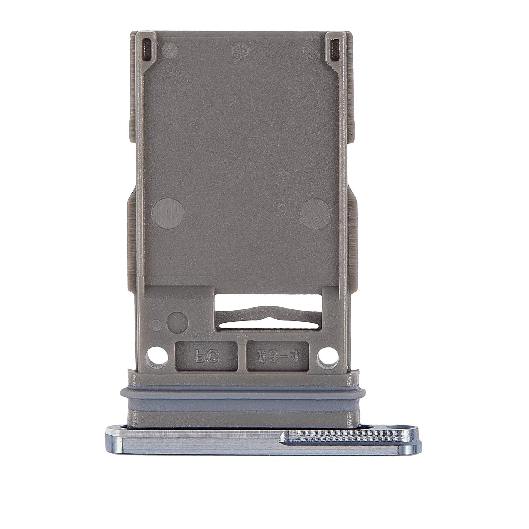 Single Sim Card Tray Replacement Compatible For Samsung Galaxy Z Fold 4 (F936) (Graygreen)