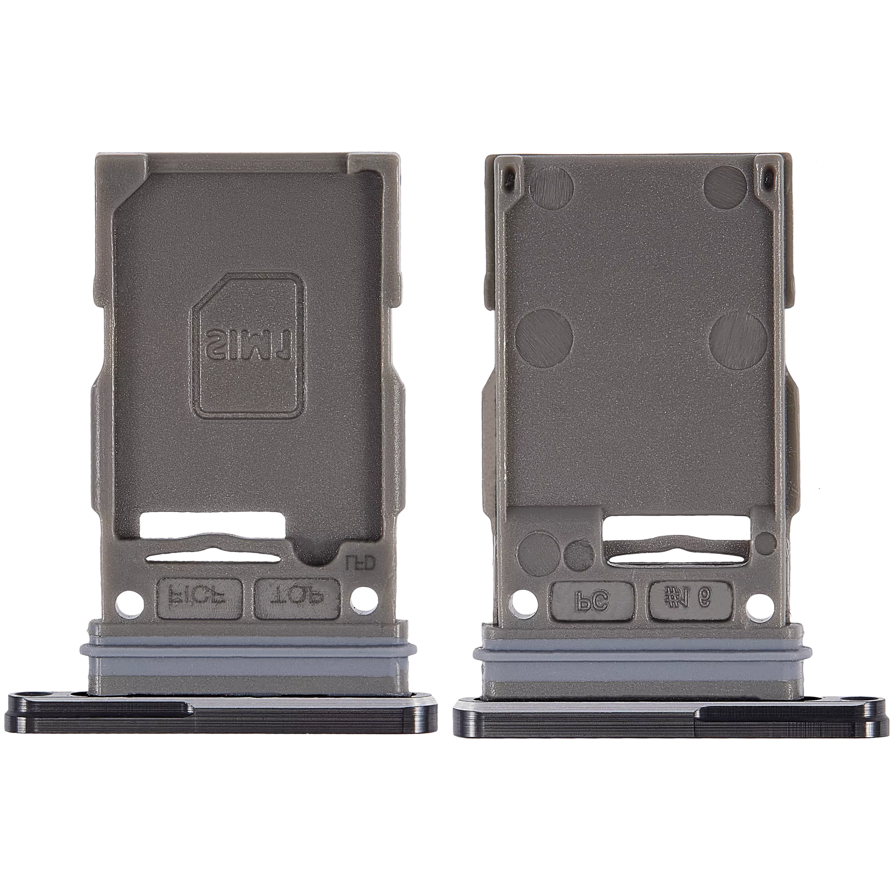 Replacement Single Sim Card Tray Compatible For Samsung Galaxy Z Fold 4 (F936) (Phantom Black)