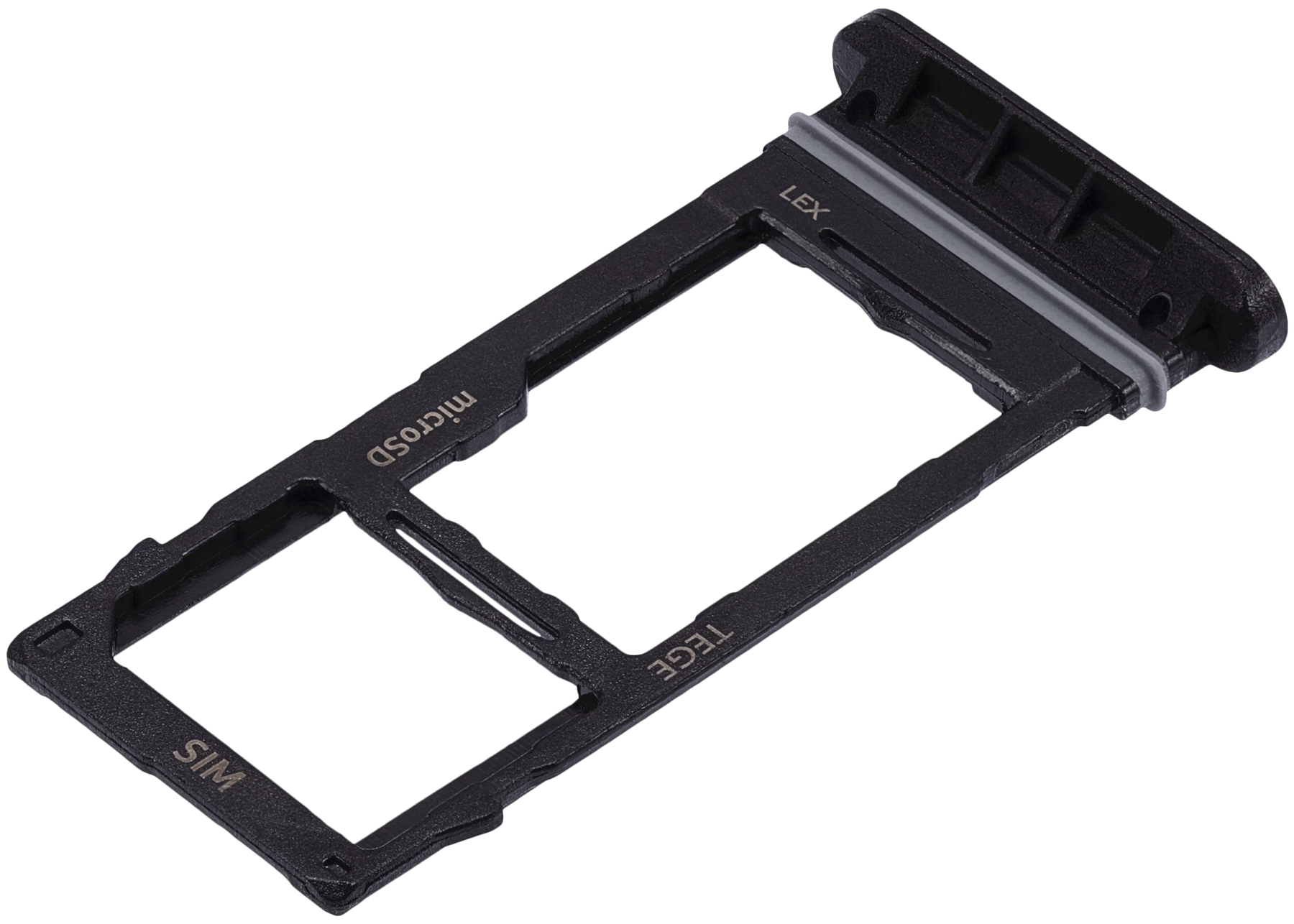Sim Card Tray Replacement Compatible For Samsung Galaxy Tab Active 3 8.0" (T570 / T575) (Black)