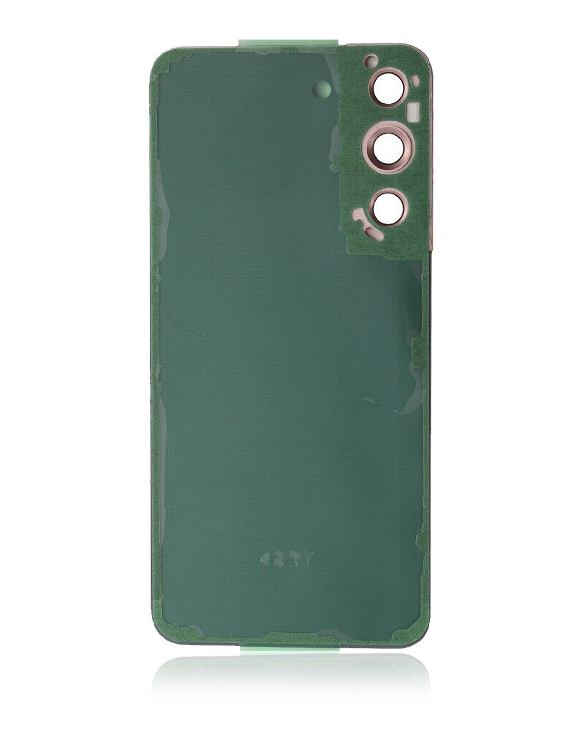 Back Cover Glass With Camera Lens Compatible Samsung Galaxy S22 5G Replacement (Pink Gold) (Service Pack)