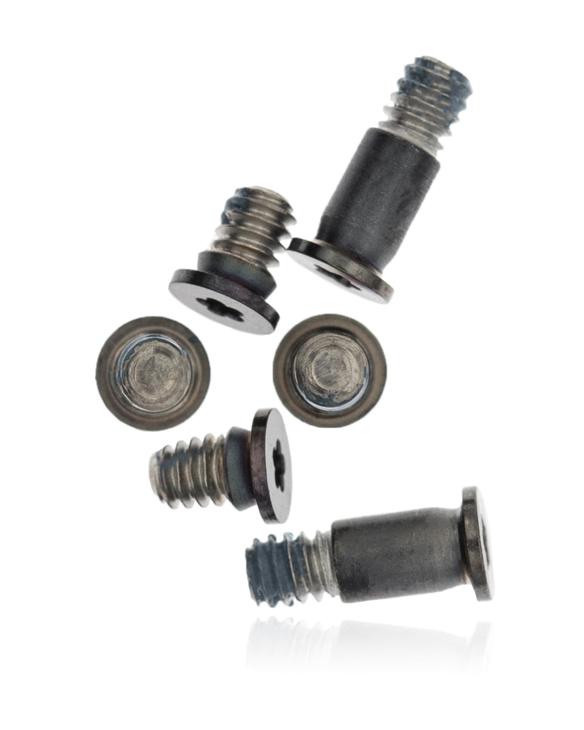 SPACE GRAY BOTTOM CASE SCREWS (PENTALOBE P5) FOR MACBOOK PRO 13" W/ TOUCH BAR / PRO 16" A1706 / A1989 / A2289 / A2251 / A2141 (LATE 2016 TO 2020)