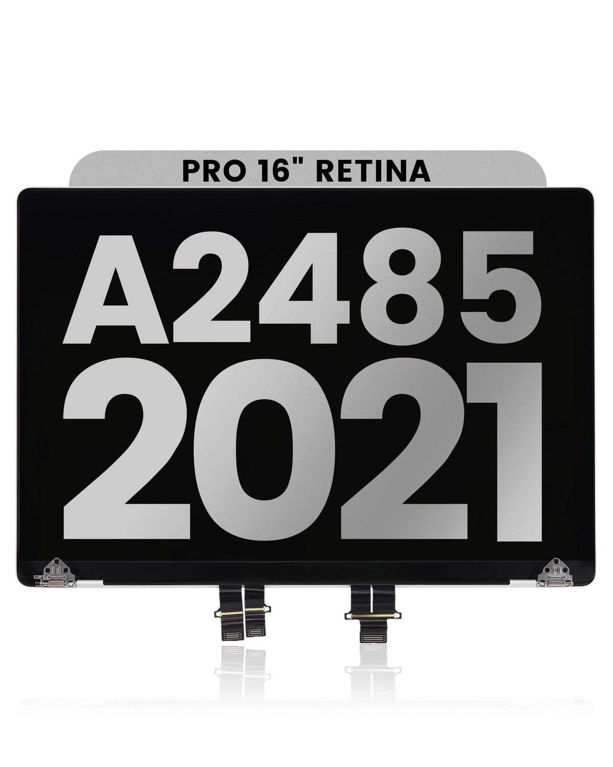 Complete LCD Display Assembly for MacBook Pro 16 (A2485, A2780, A2991) OEM Pull: Grade A Silver