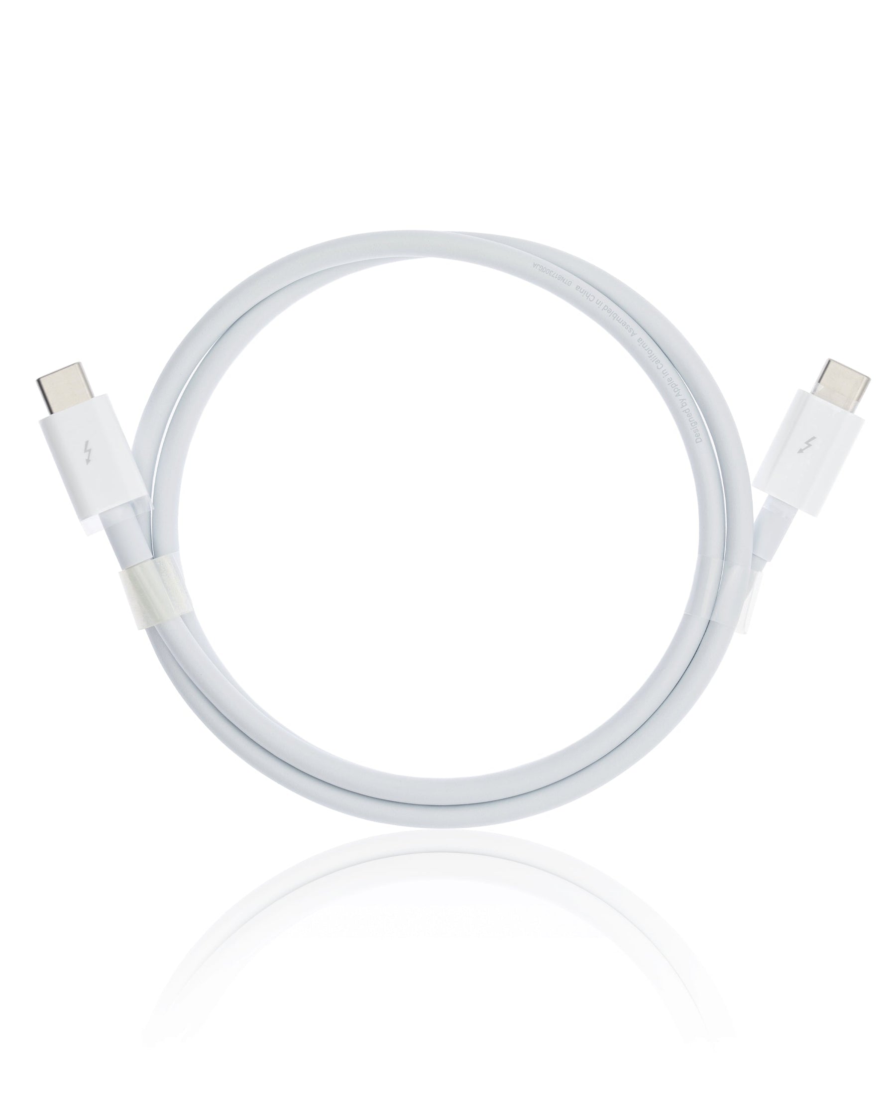 Thunderbolt 3 USB-C To USB-C Cable (1ft.) Compatible For MacBook / IMac / Mac (OEM Pull Grade: A)