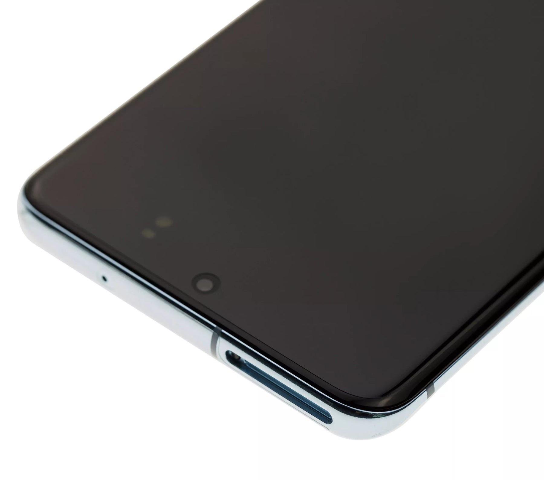 Replacement OLED Assembly With Frame Compatible For Samsung Galaxy S20 5G (Non-Verizon 5G UW Frame) (Service Pack) (Cloud Blue)