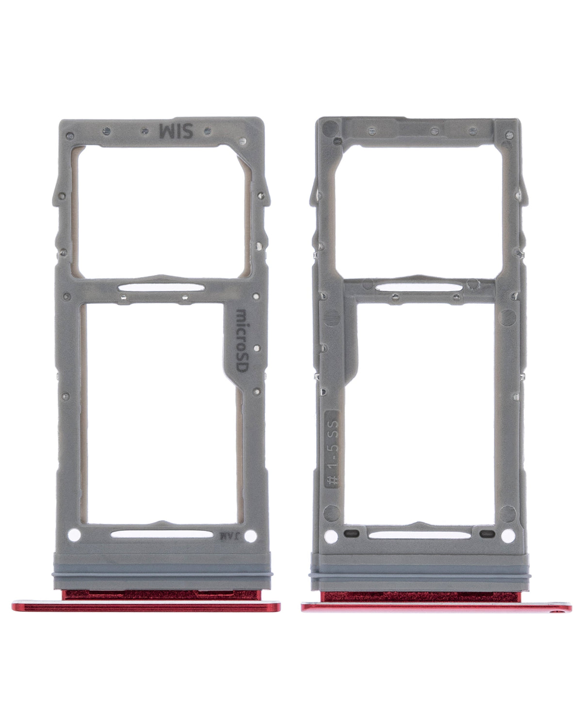 Single Sim Card Tray Compatible For Samsung Galaxy Note 10 Lite Replacement (Aura Red)