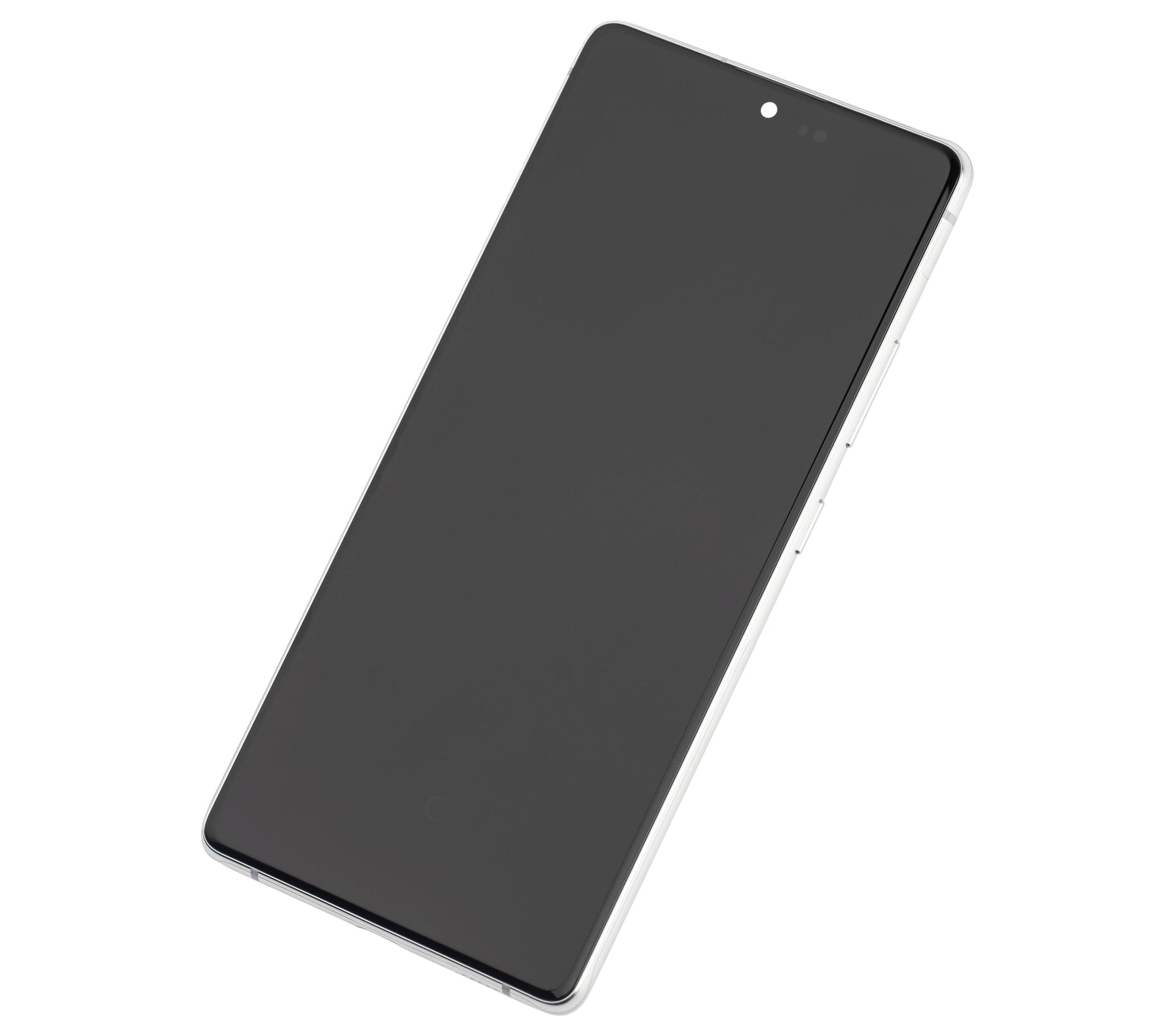 OLED Assembly With Frame Compatible For Samsung Galaxy S10 Lite Replacement by Macfactory.Store (Service Pack) (Prism White)