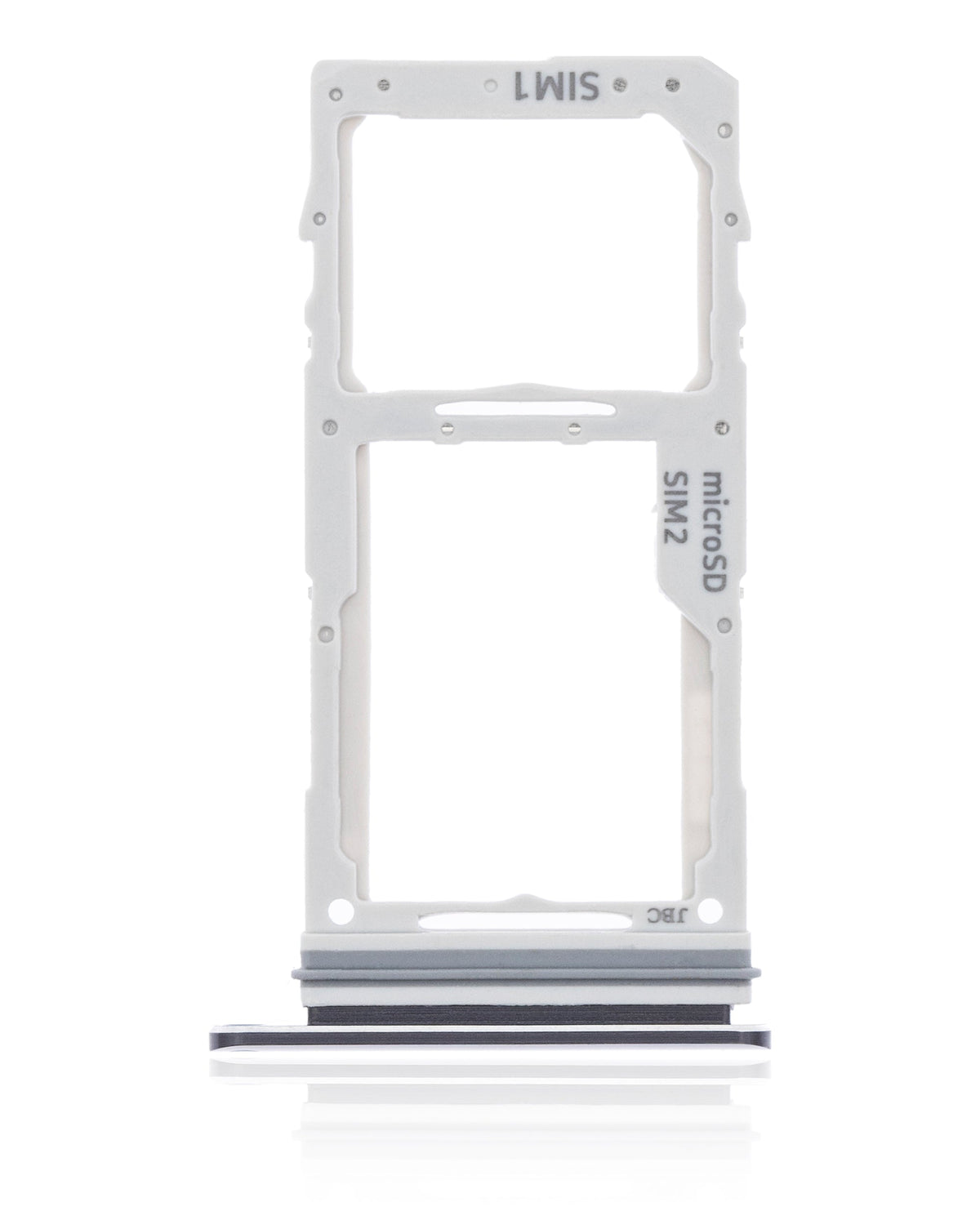 Replacement Dual Sim Card Tray Compatible For Samsung Galaxy S10 Lite (Prism Black)