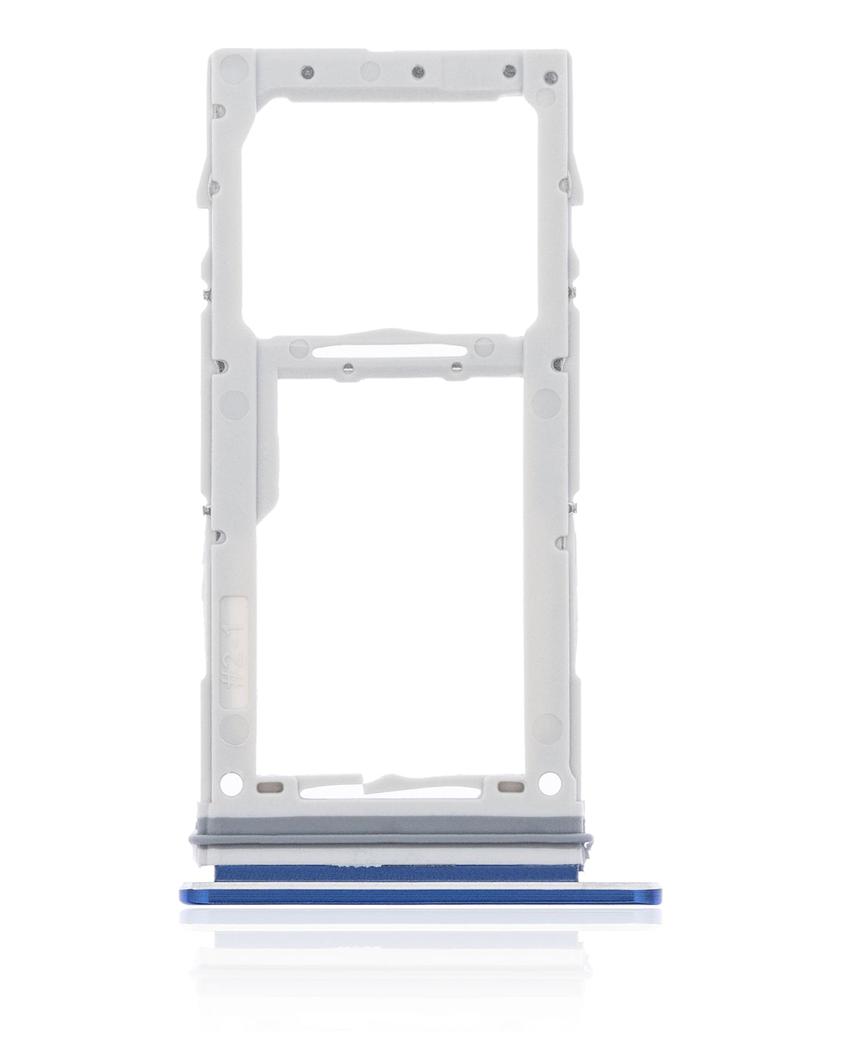 Dual Sim Card Tray Compatible For Samsung Galaxy S10 Lite Replacement (Prism Blue)