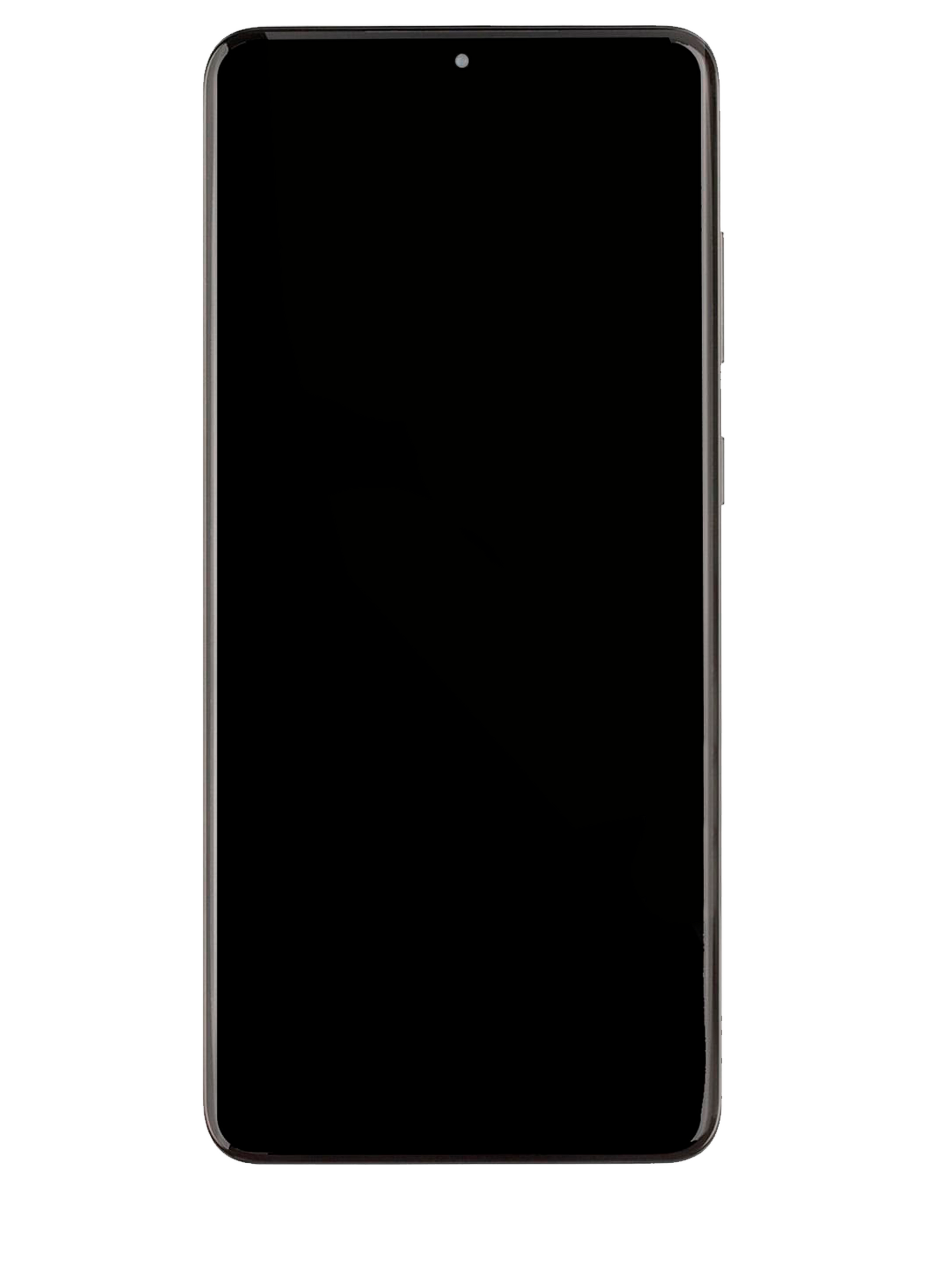 OLED Assembly With Frame Compatible For Samsung Galaxy S20 Plus 5G Replacement (Service Pack) (Cloud White)