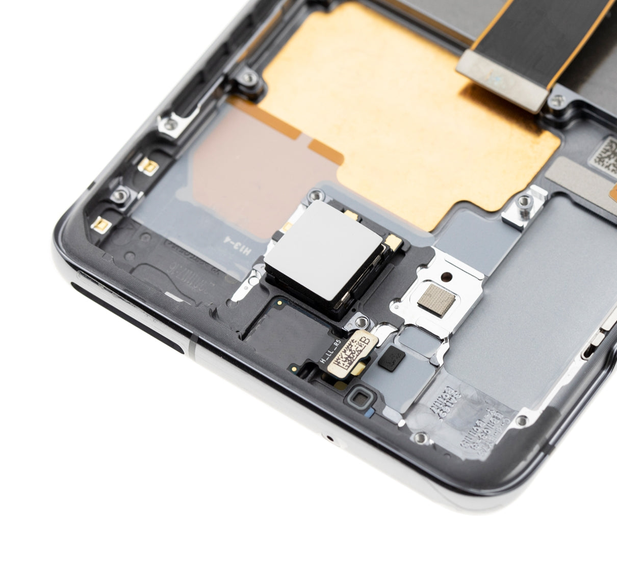OLED Assembly With Frame Compatible For Samsung Galaxy S20 Plus 5G Replacement (Refurbished) (Cosmic Gray)