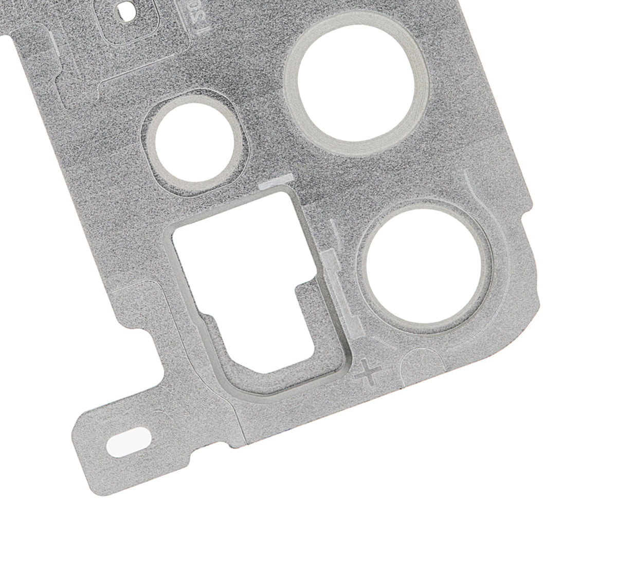 Replacement Back Camera Lens With Cover Bezel Ring Compatible For Samsung Galaxy S20 Plus (Cloud White)