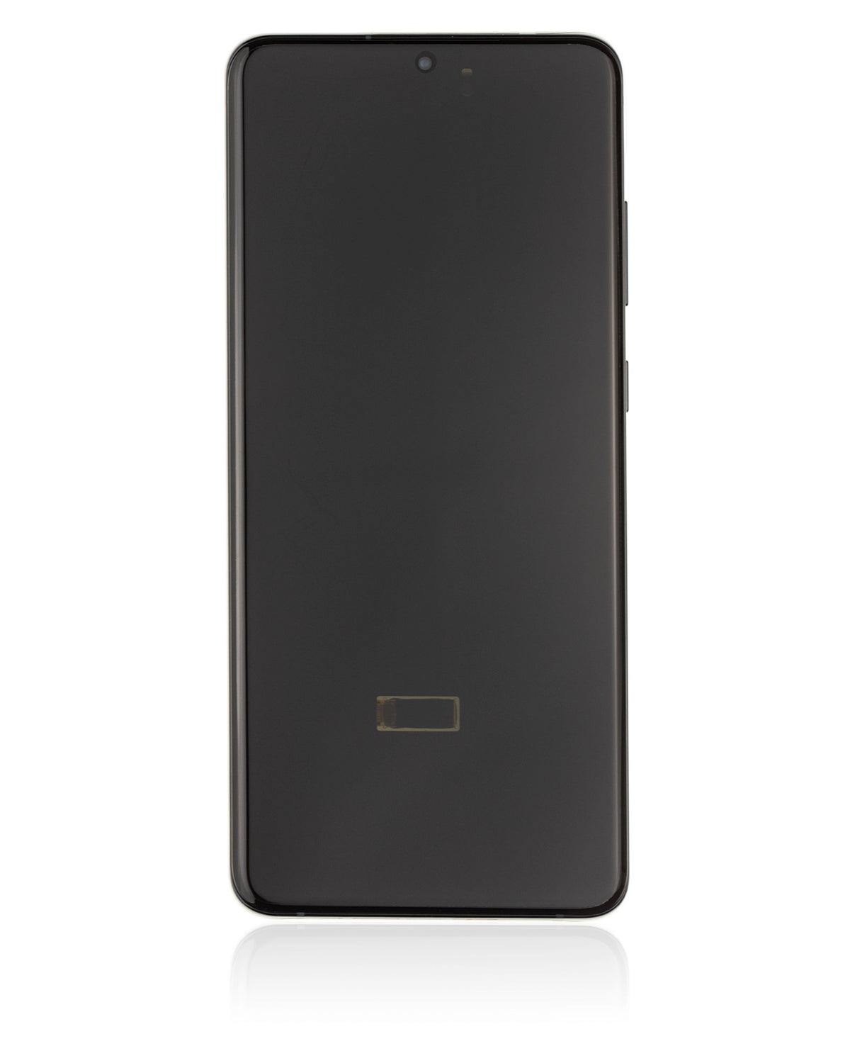 OLED Assembly With Frame Compatible For Samsung Galaxy S20 Ultra 5G Replacement by Macfactory.Store (Refurbished) (Cosmic Black)