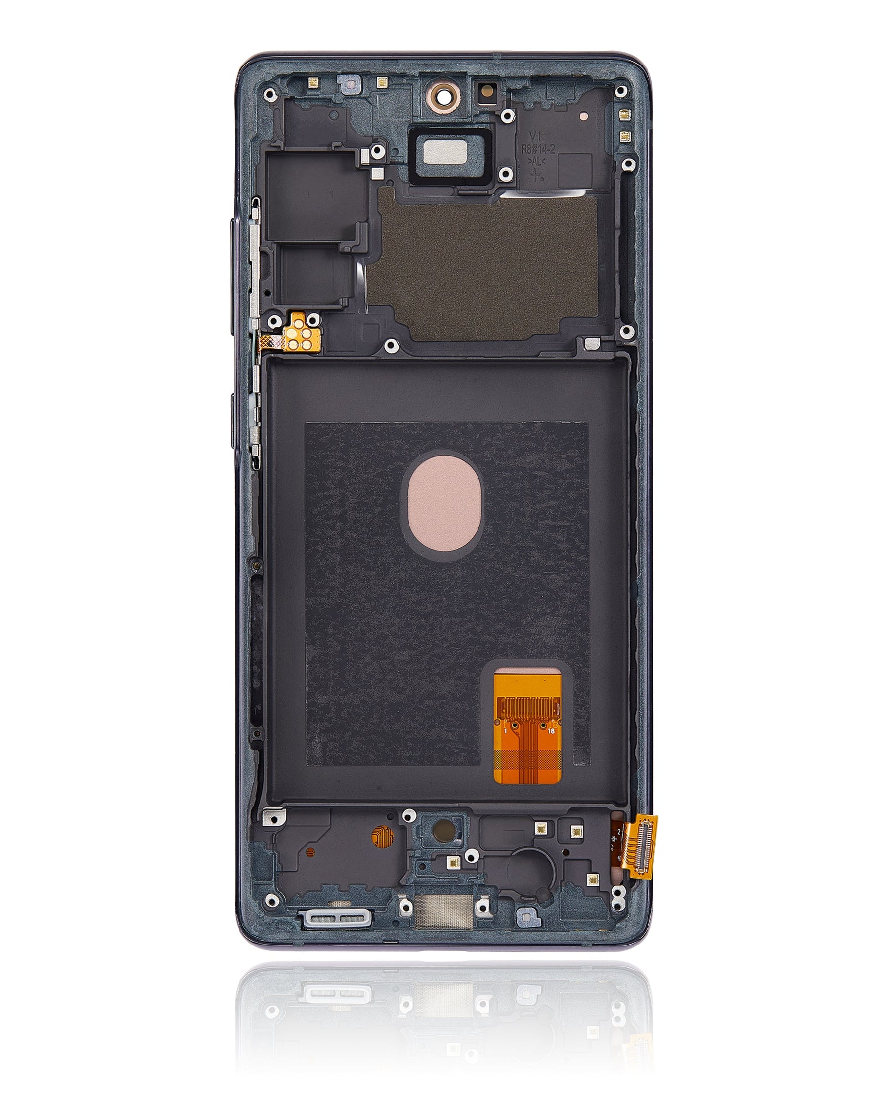 OLED Assembly With Frame Compatible For Samsung Galaxy S20 FE 4G / 5G Replacement (Vemake) (Cloud Navy)