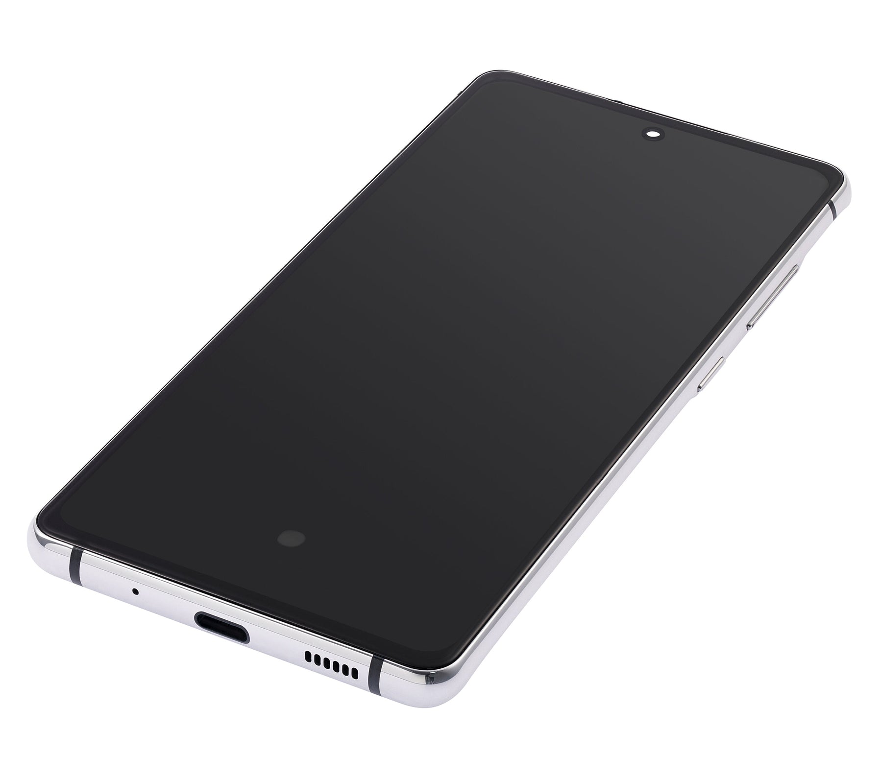 OLED Assembly With Frame Compatible For Samsung Galaxy S20 FE 4G / 5G Replacement (Vemake) (Cloud White)