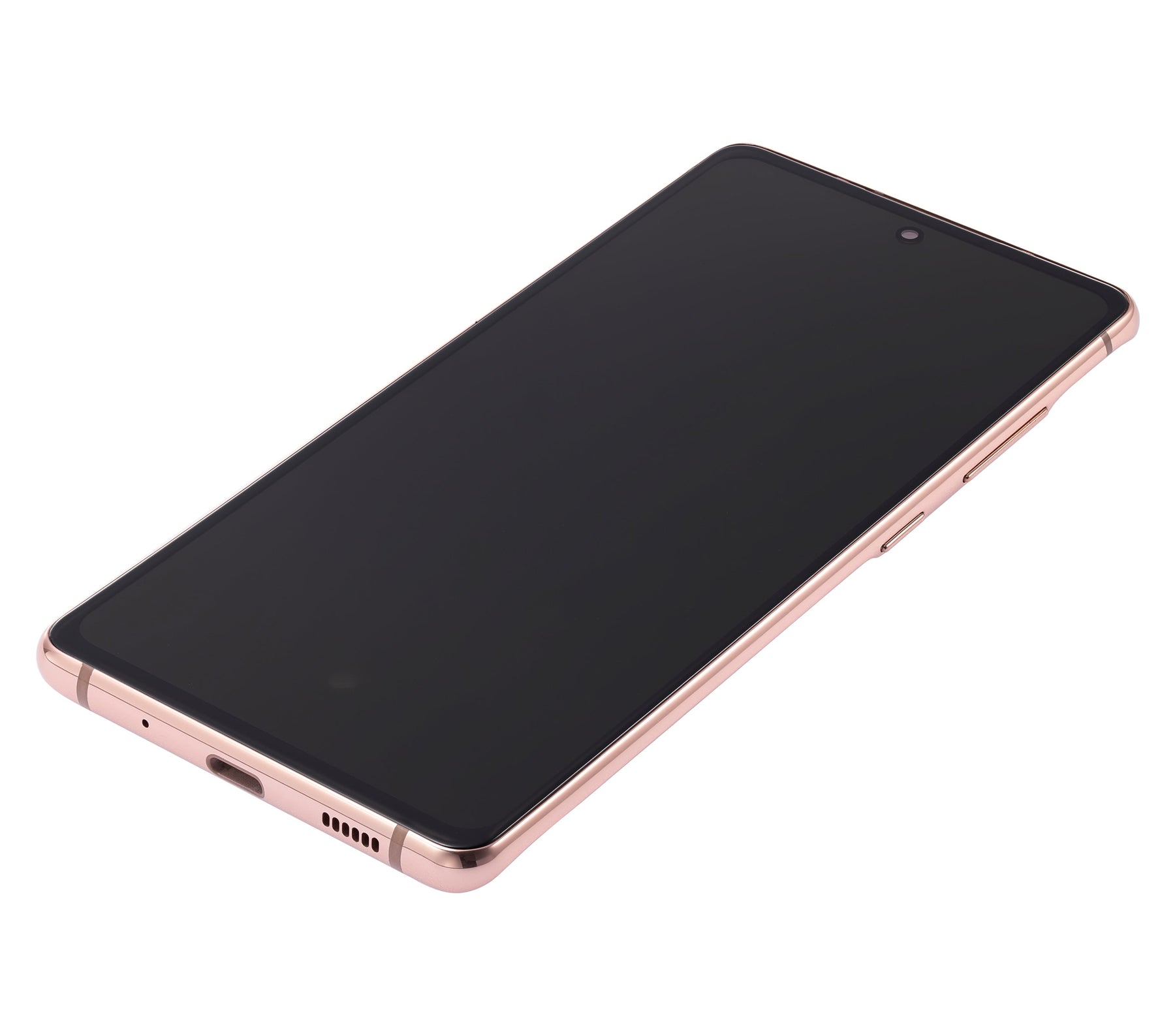 OLED Assembly With Frame Compatible For Samsung Galaxy S20 FE 4G / 5G Replacement (Vemake) (Cloud Orange)