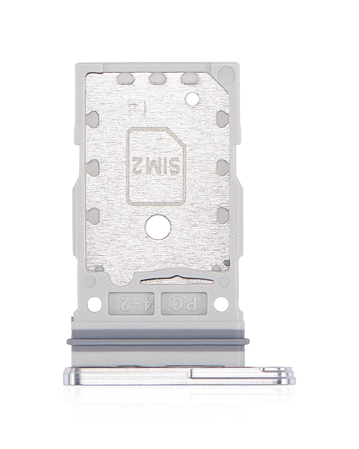 Replacement Dual Sim Card Tray Compatible For Samsung Galaxy S22 Ultra (White)