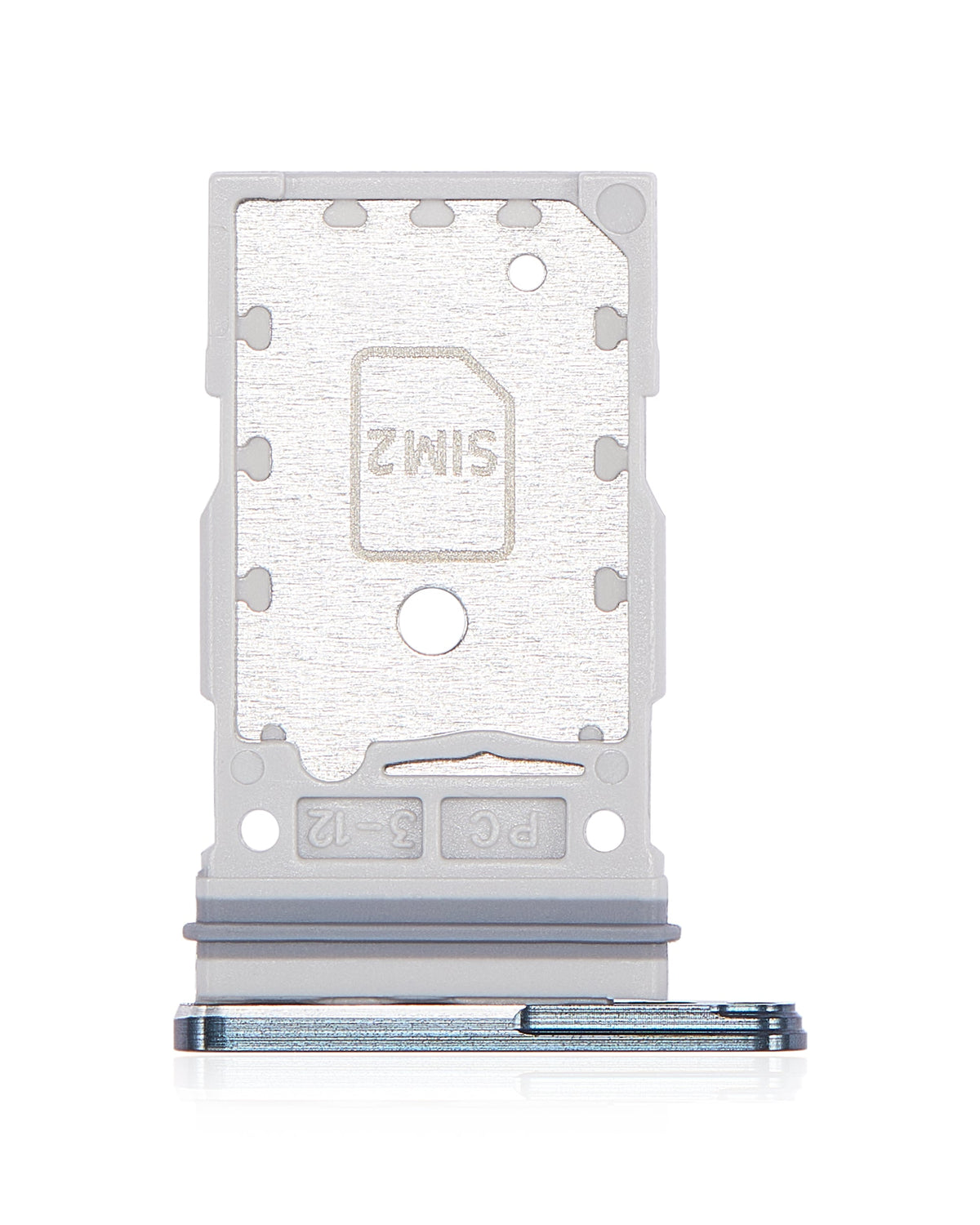 Dual Sim Card Tray Compatible For Samsung Galaxy S22 Ultra Replacement(Green)