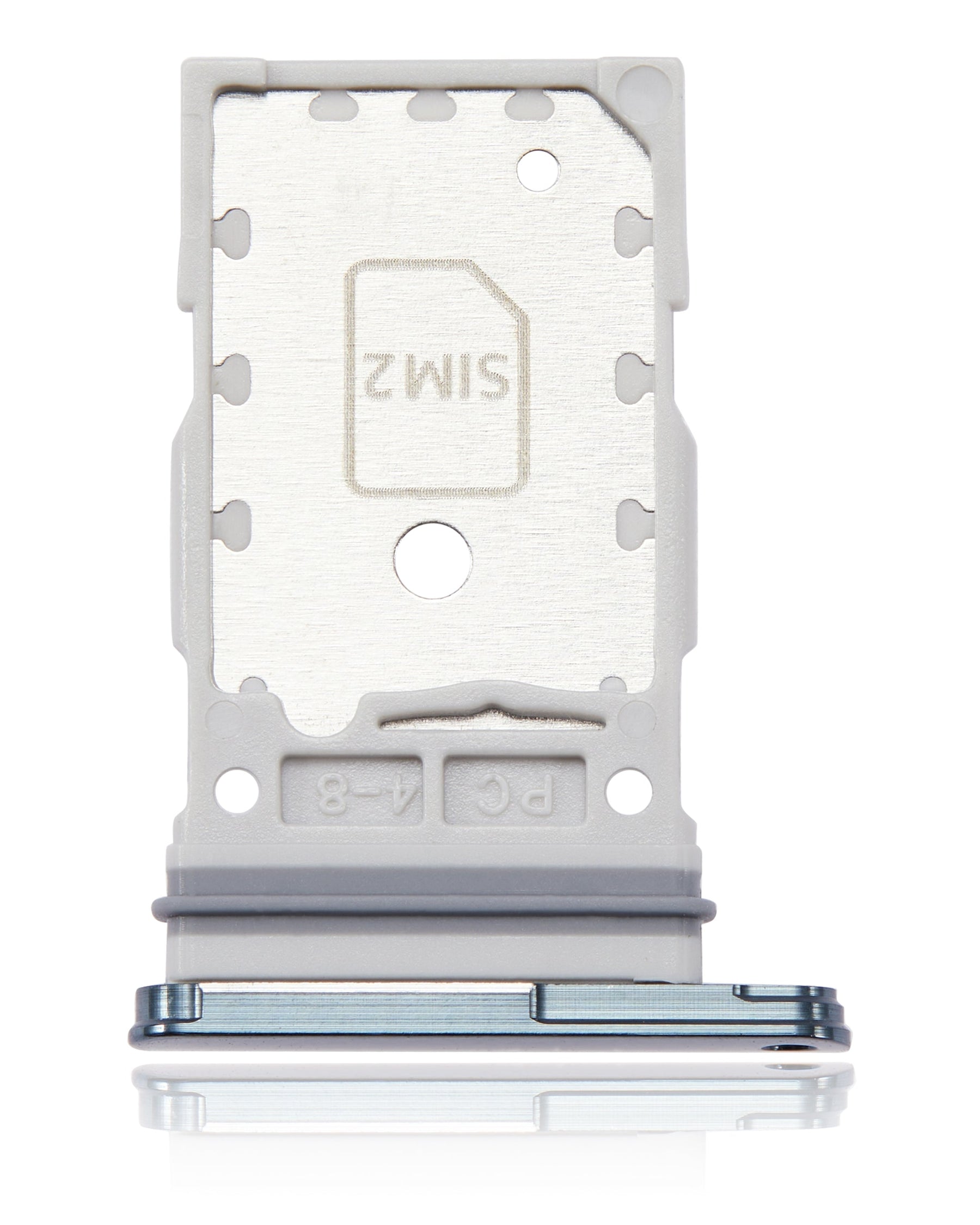 Dual Sim Card Tray Replacement Compatible For Samsung Galaxy S22 / S22 Plus (Green)
