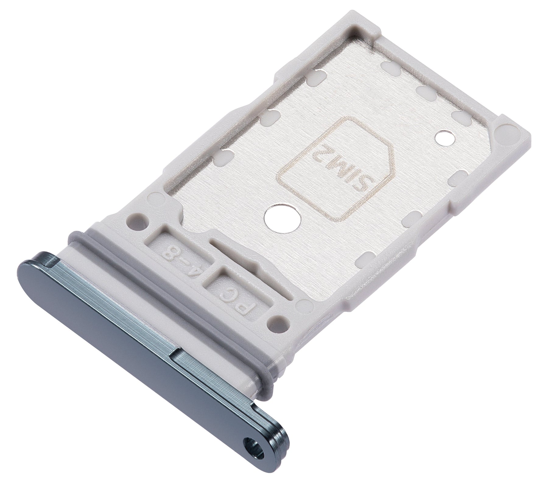Dual Sim Card Tray Replacement Compatible For Samsung Galaxy S22 / S22 Plus (Green)