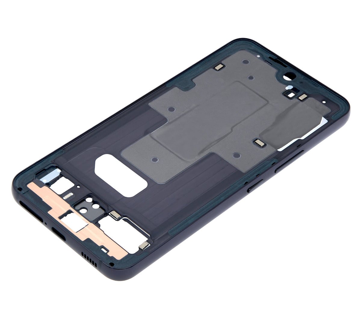Mid-Frame Housing Compatible For Samsung Galaxy S22 5G Replacement(International Version) (Phantom Black)