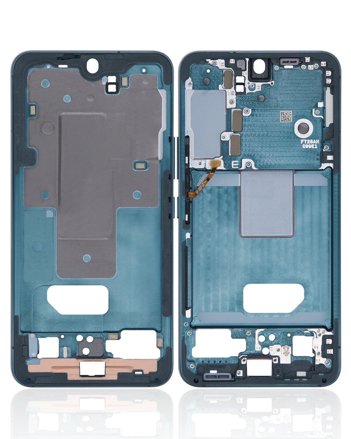 Mid-Frame Housing Compatible For Samsung Galaxy S22 5G Replacement (International Version) (Green)