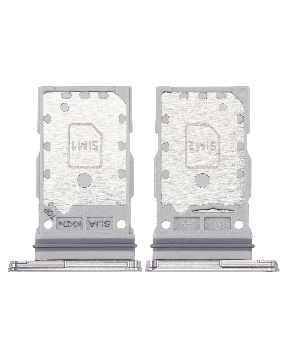 Dual Sim Card Tray Compatible For Samsung Galaxy S22 / S22 Plus Replacement  (White)