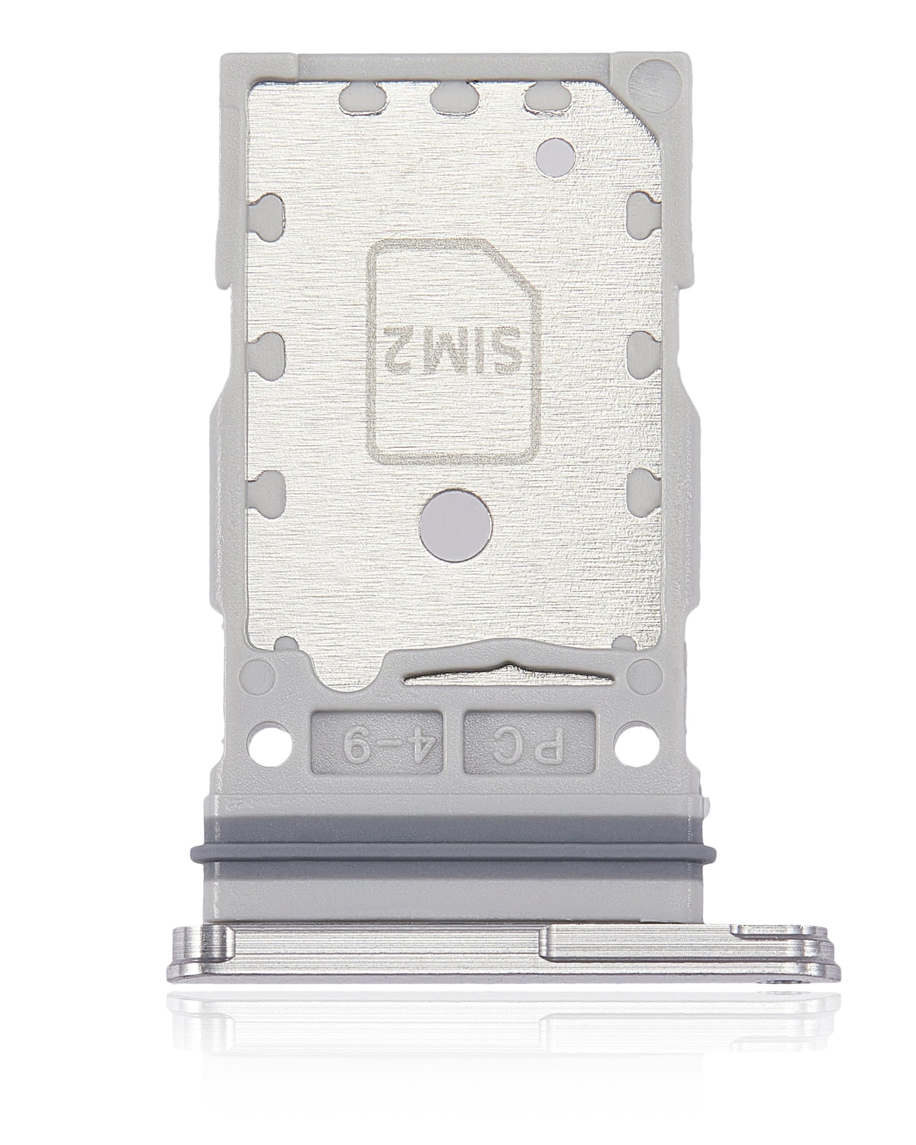 Dual Sim Card Tray Replacement Compatible For Samsung Galaxy S22 / S22 Plus (White)