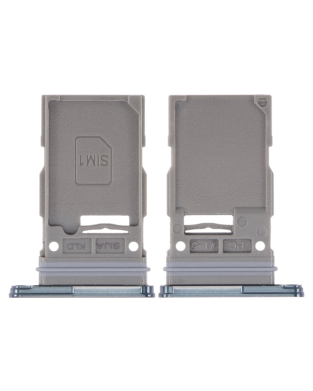 Single Sim Card Tray Compatible For Samsung Galaxy S22 5G / S22 Plus 5G Replacement (Green)