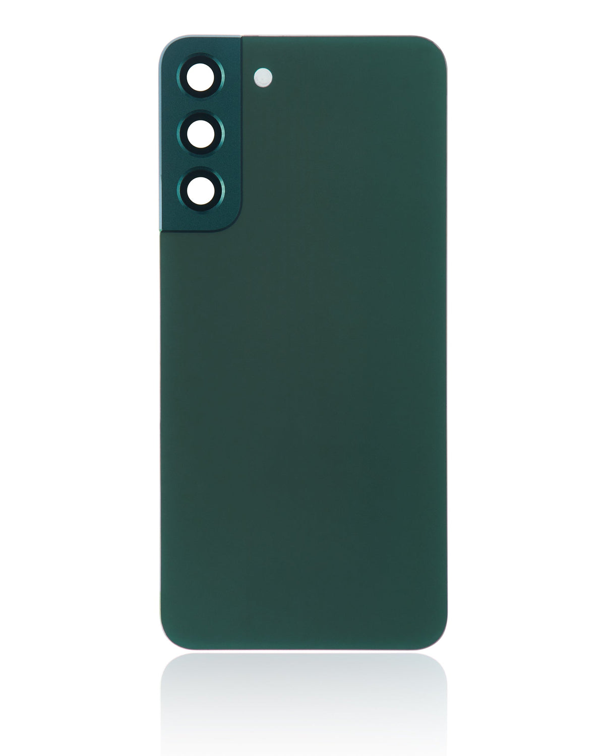 Back Cover Glass Replacement With Camera Lens Compatible For Samsung Galaxy S22 Plus 5G (No Logo) (vemake) (Green)