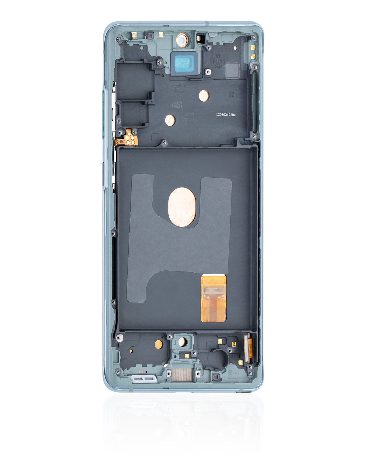 Replacement OLED Assembly With Frame Compatible For Samsung Galaxy S20 FE 4G / 5G (Refurbished) (Cloud Mint)