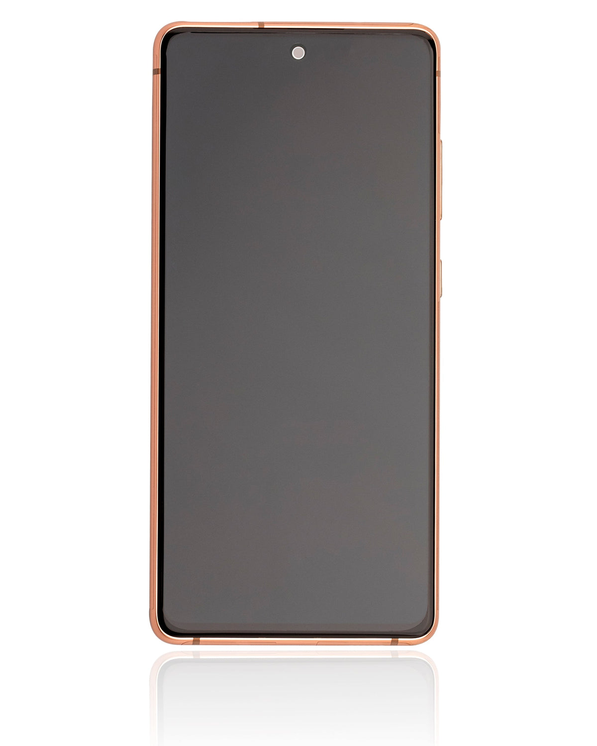 Replacement OLED Assembly With Frame Compatible For Samsung Galaxy S20 FE 4G / 5G (Refurbished) (Cloud Orange)