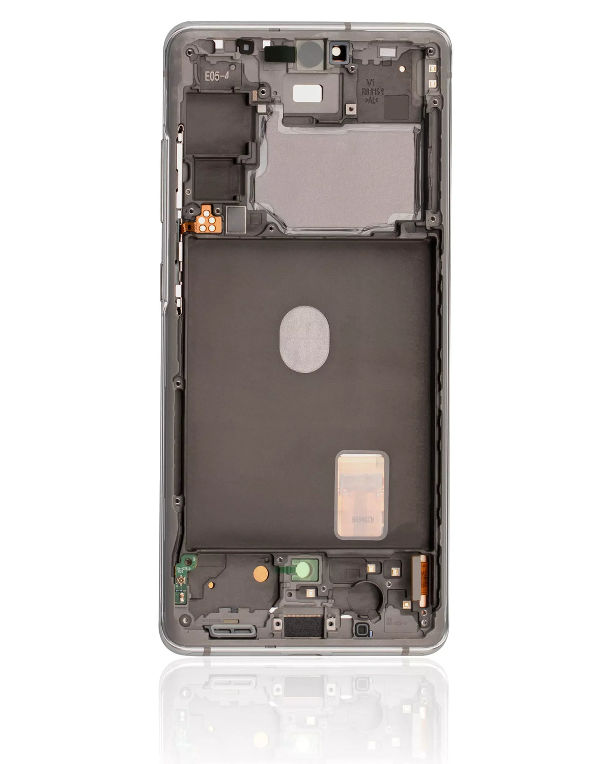 Replacement OLED Assembly With Frame Compatible For Samsung Galaxy S20 FE 4G / 5G (Service Pack) (Cloud White)