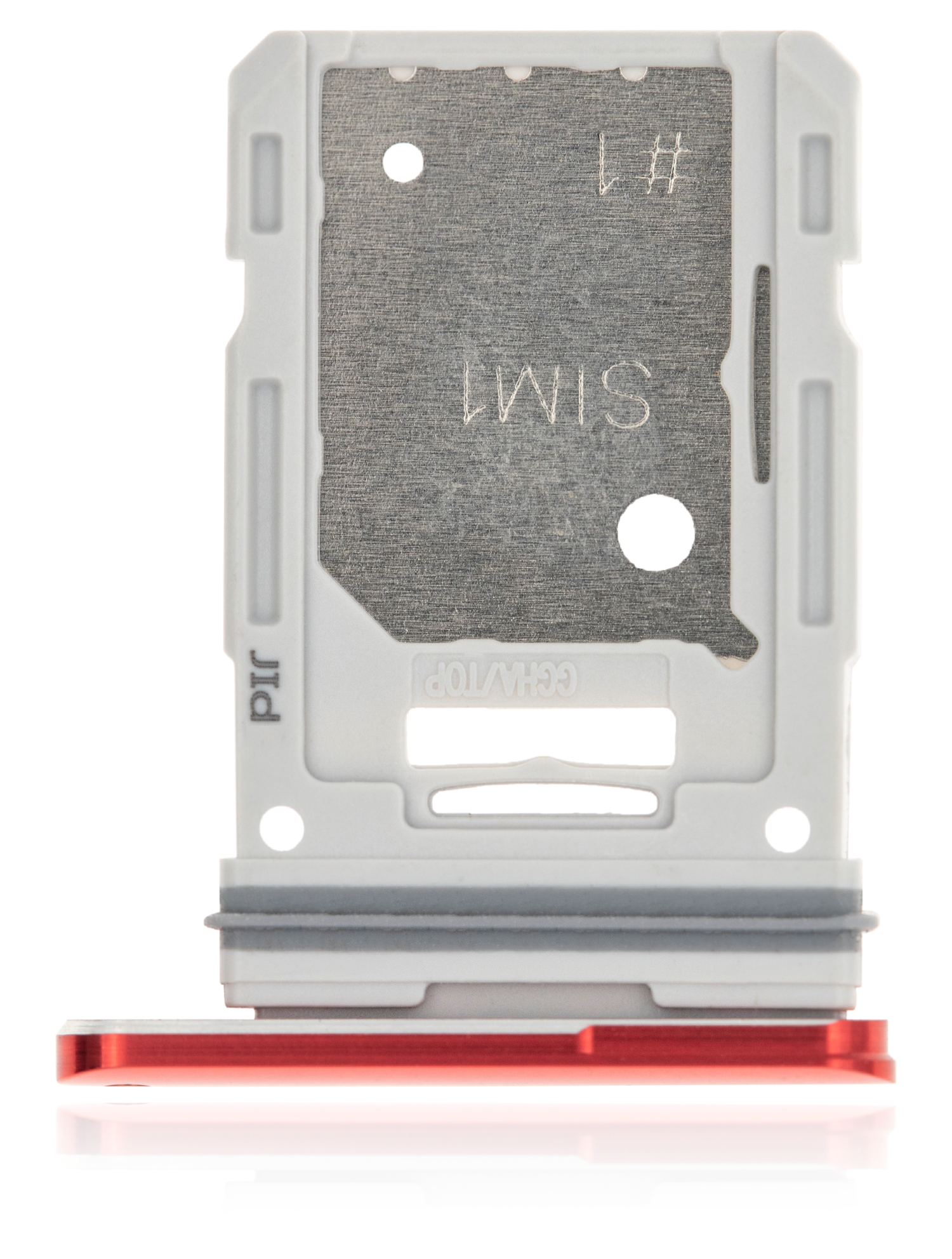 Dual Sim Card Tray Replacement Compatible For Samsung Galaxy S20 FE 5G (Cloud Red)