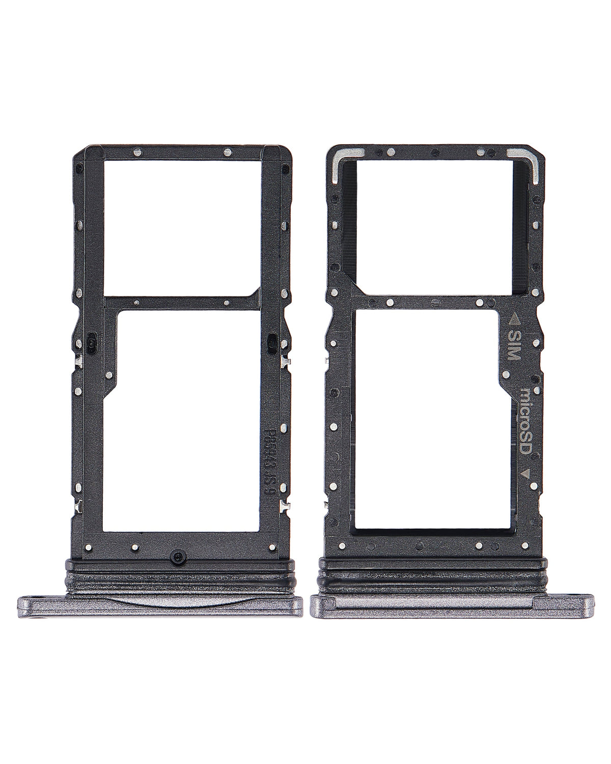 Sim Card Tray Replacement Compatible For Samsung Galaxy Tab A7 10.4" (T505 / 2020) (Dark Gray)