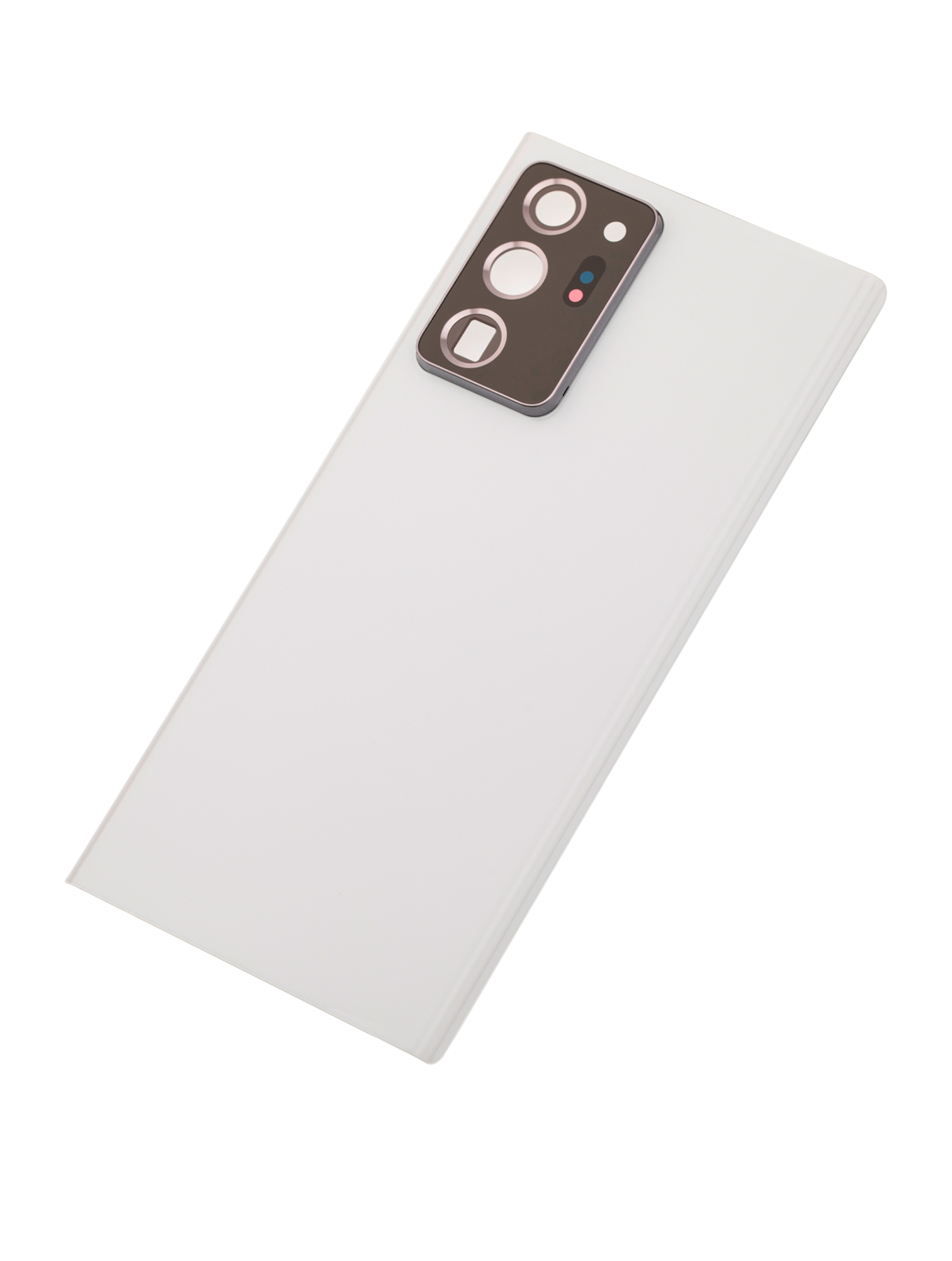 Replacement Back Cover Glass With Camera Lens Compatible For Samsung Galaxy Note 20 Ultra (No Logo) (Vemake) (Mystic White)