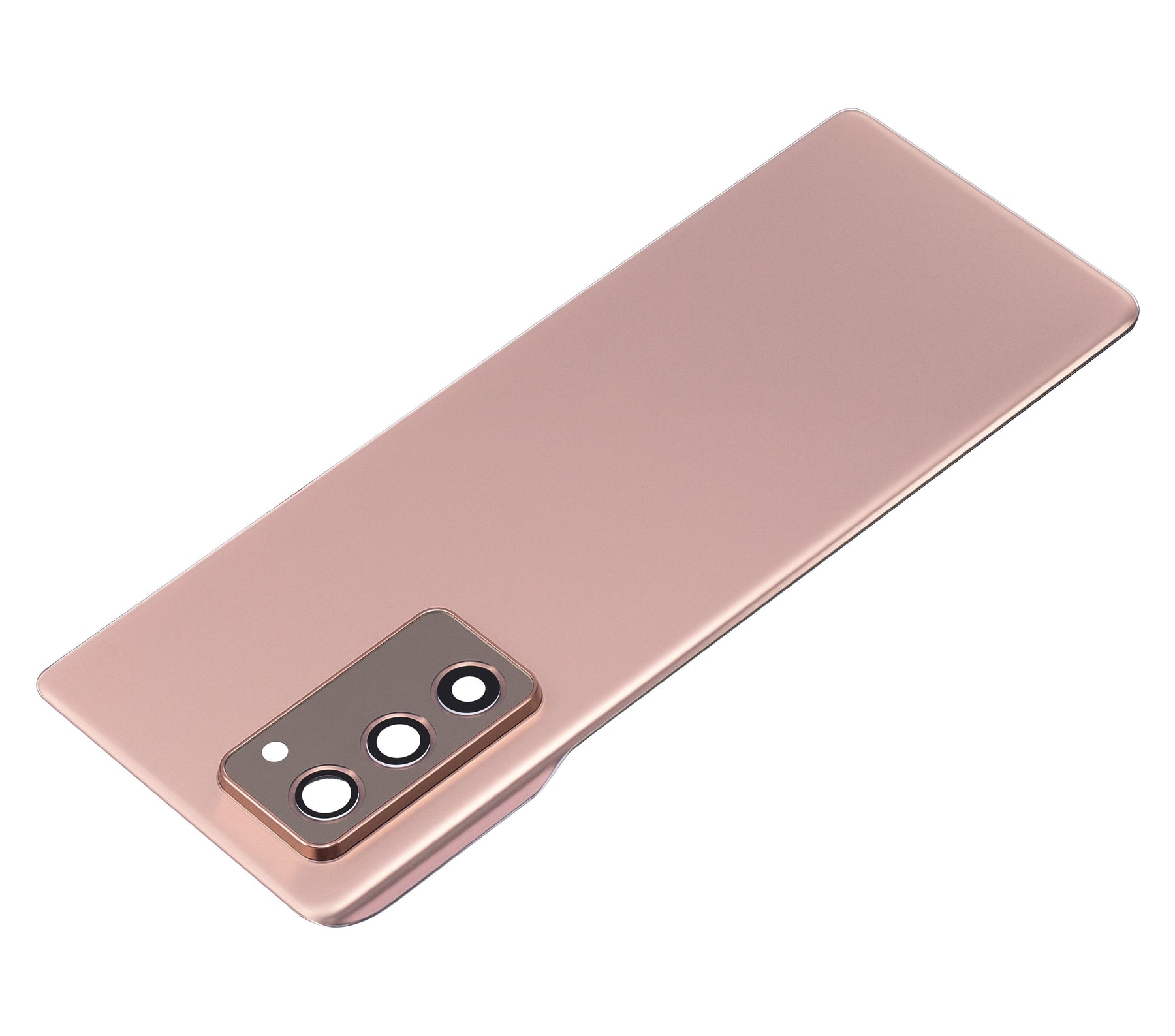 Back Cover Glass With Camera Lens Replacement Compatible For Samsung Galaxy Z Fold 2 5G (Premium) (Mystic Bronze)