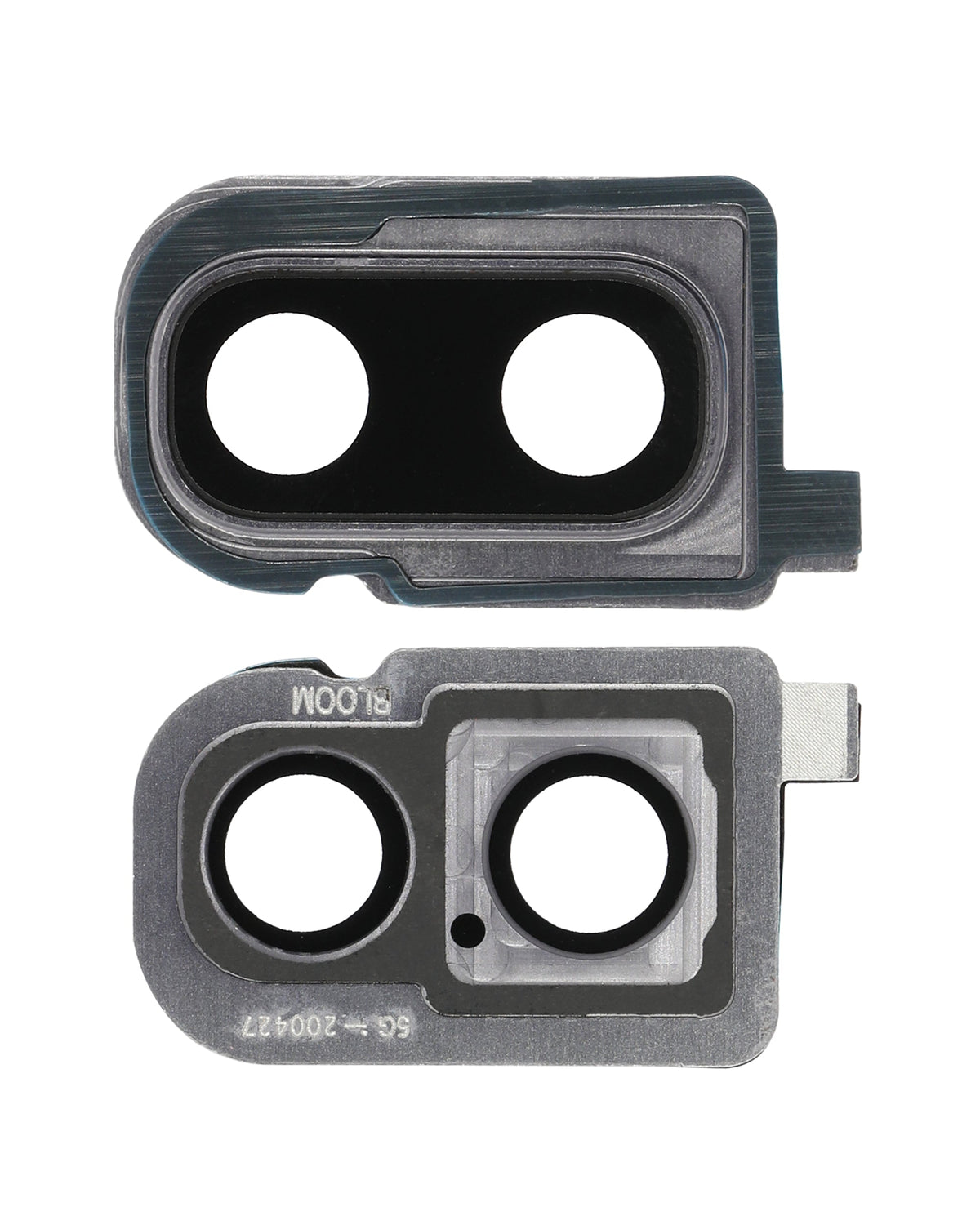 Replacement Back Camera Lens With Bracket / Bezel Compatible For Samsung Galaxy Z Flip (F700) (Gray)