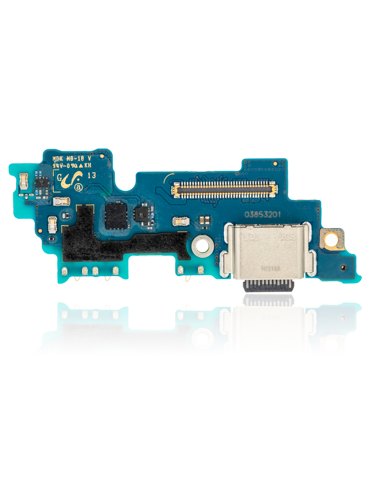 Replacement Charging Board With Microphone Compatible For Samsung Galaxy Z Flip 5G (F707U) (US Version) (Premium)