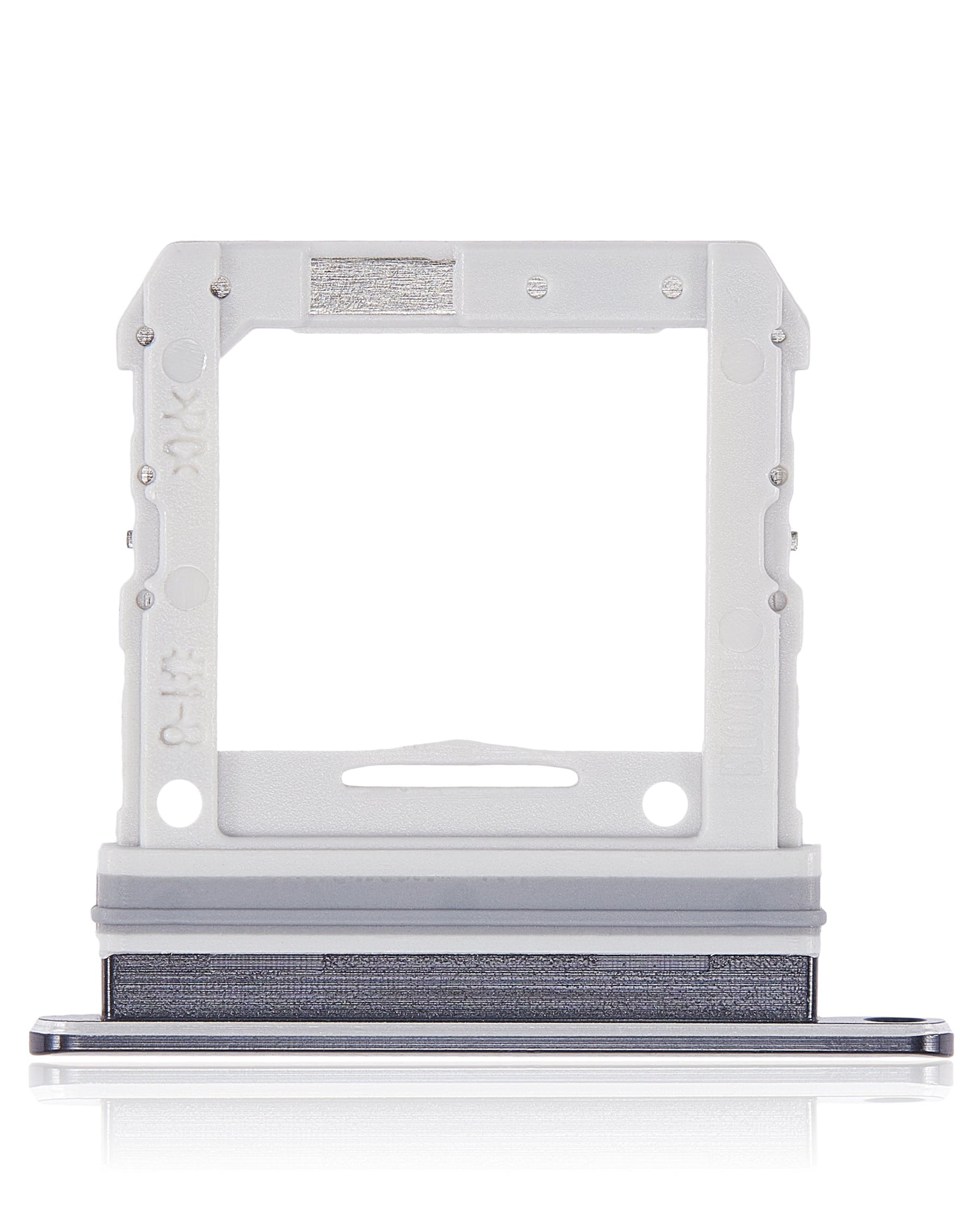 Replacement Single Sim Card Tray Compatible For Samsung Galaxy Z Flip 4G (F700) (Mirror Black)