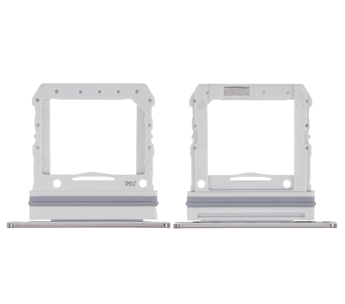 Single Sim Card Tray Replacement Compatible For Samsung Galaxy Z Flip 5G (F707) (Mystic Gray)