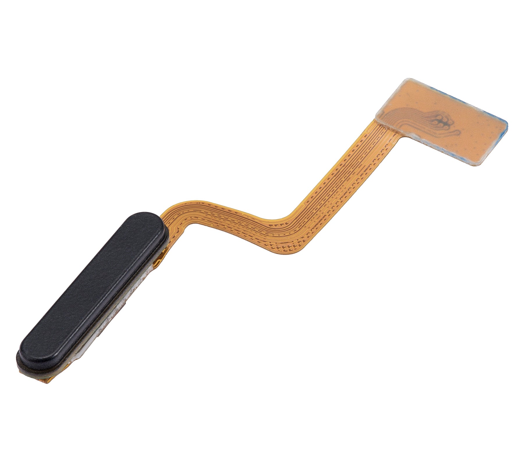 Fingerprint Reader With Flex Cable Compatible For Samsung Galaxy Z Flip Replacement (F700) (Mirror Black)