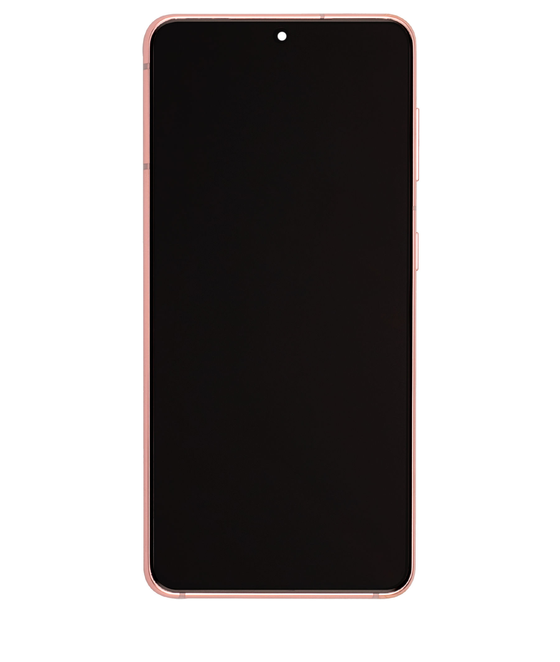 OLED Assembly With Frame Compatible For Samsung Galaxy S21 5G Replacement (Used OEM Pull: Grade A) (Phantom Pink)