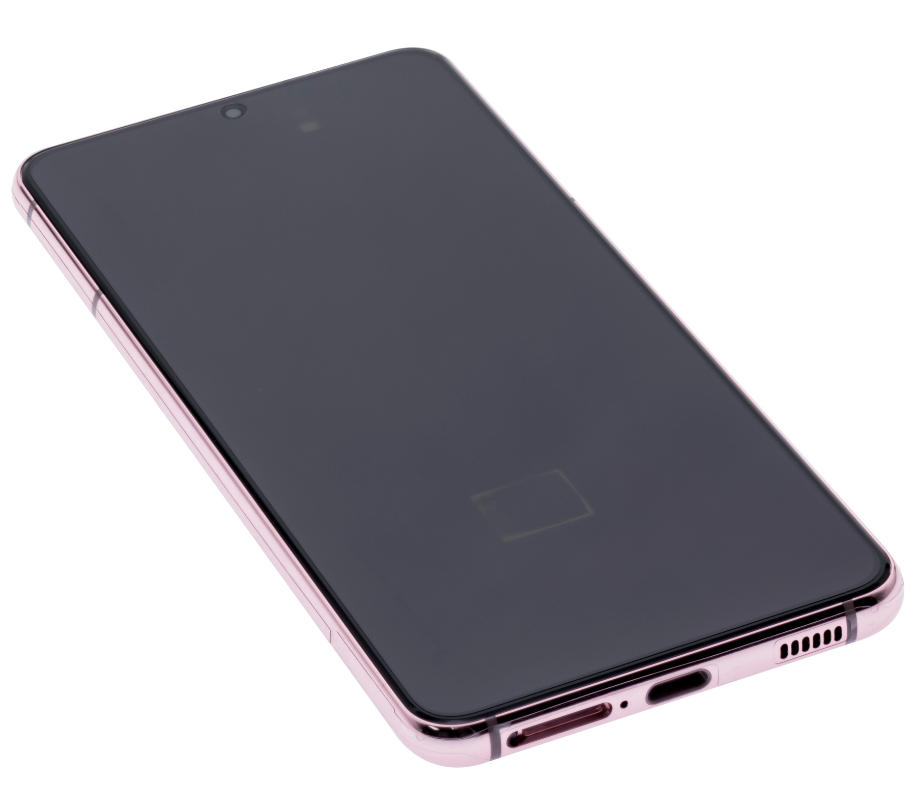 OLED Assembly With Frame Compatible For Samsung Galaxy S21 5G Replacement (Used OEM Pull: Grade B/C) (Phantom Violet)