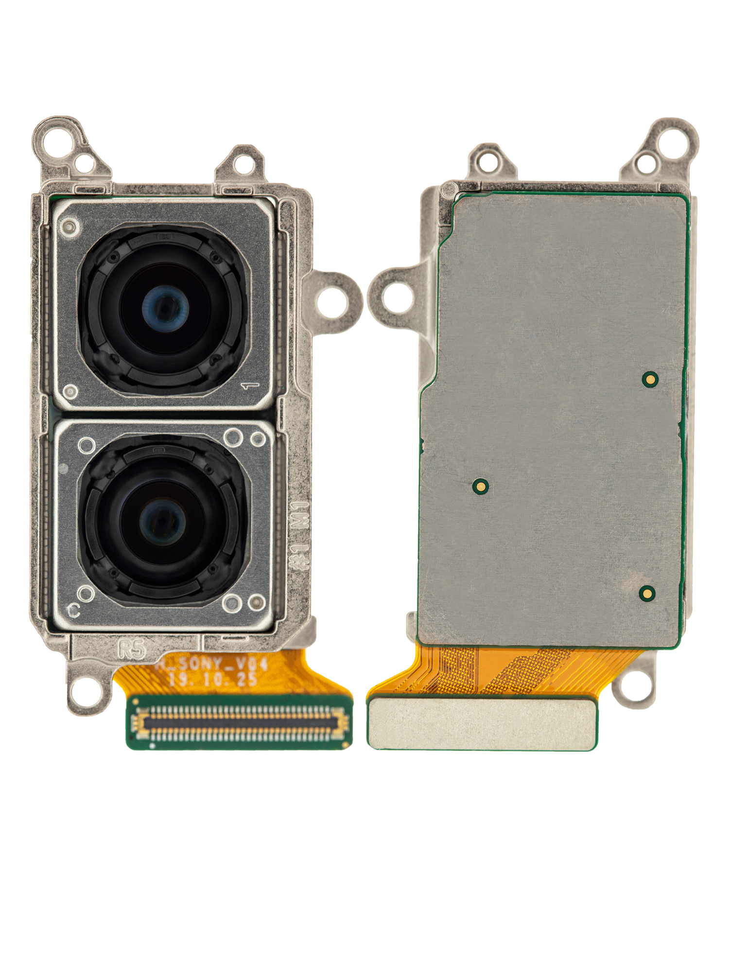 Back Camera Replacement (Wide & Telephoto) Compatible For Samsung Galaxy S21 5G (G991U) / S21 Plus 5G (G996U) (US Version) (Used OEM Pull: Grade A)