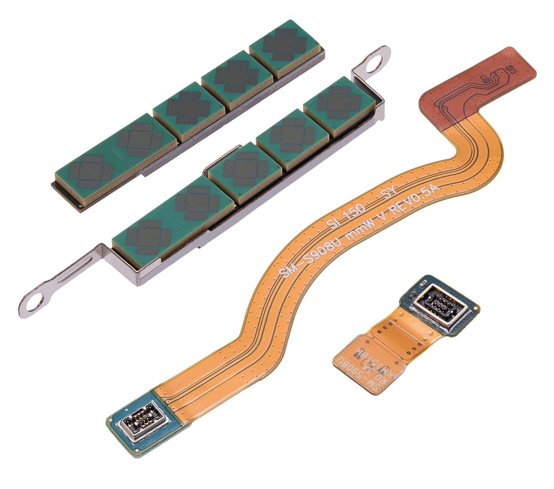 5G Antenna Flex Cable With Module Compatible For Samsung Galaxy S22 Ultra 5G Replacement (S908U) (4 Piece Set)
