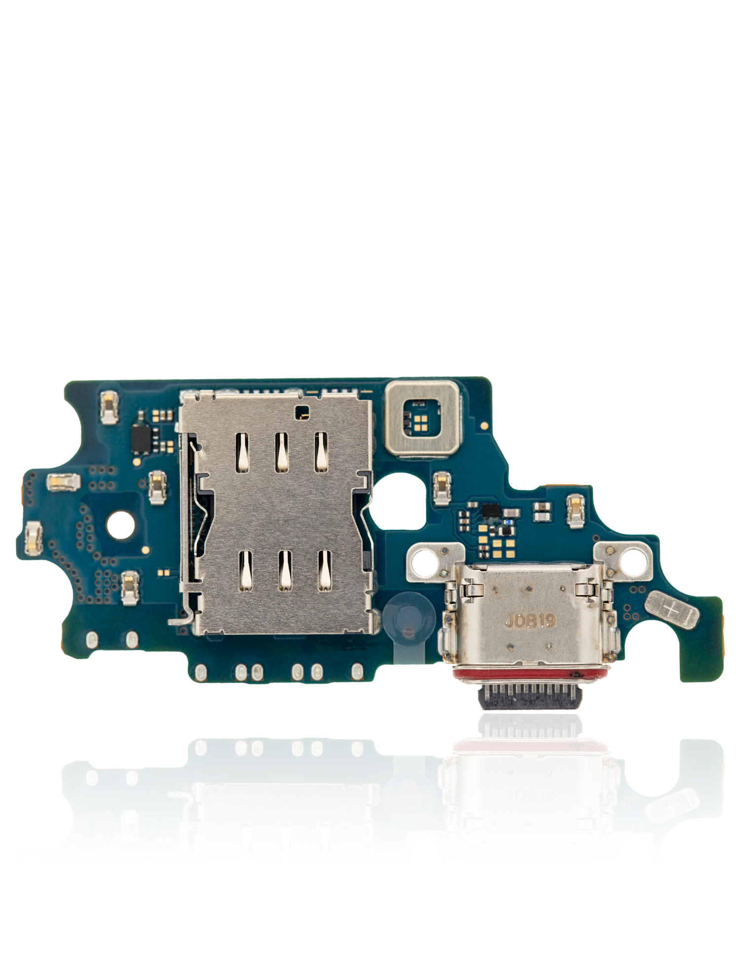 Charging Port Board With Sim Card Reader Compatible For Samsung Galaxy S21 Plus Replacement (G996B) (International Version)