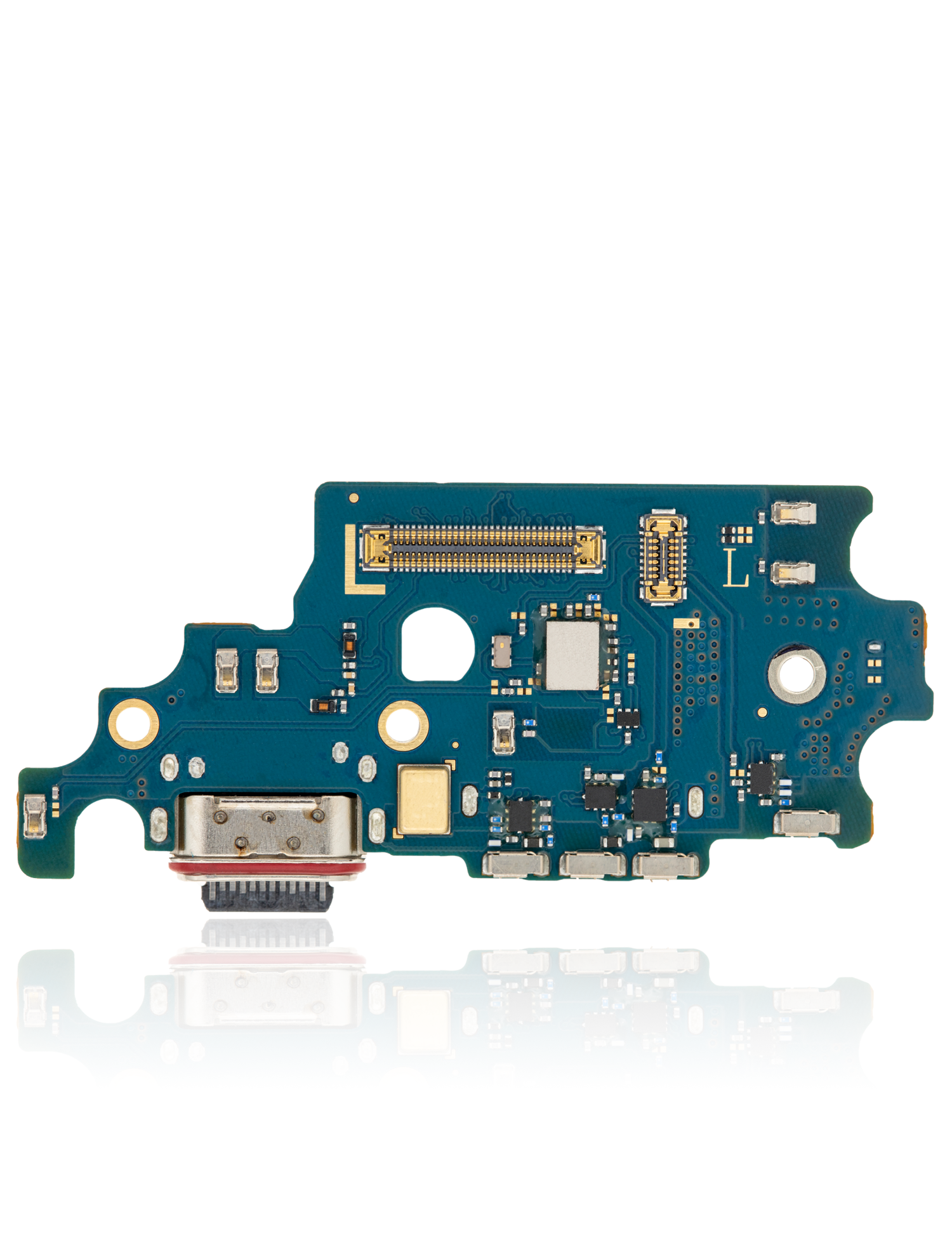 Charging Port Board With Sim Card Reader Compatible For Samsung Galaxy S21 Plus Replacement (G996B) (International Version)
